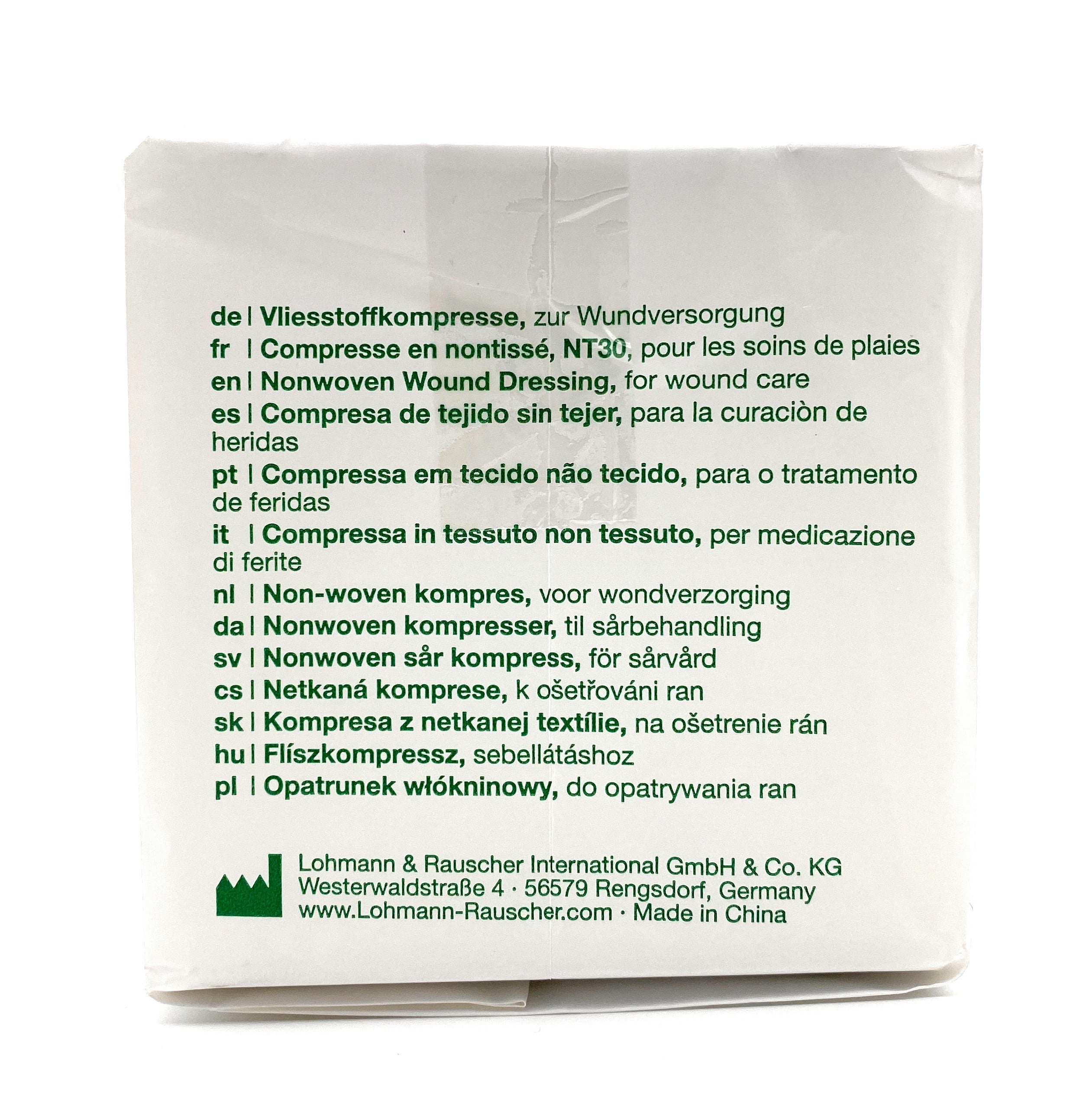 1 - 20 Packungen Vliwasoft Vlieskompresse 10 x 10 cm unsteril | 100 Stck | 4fach | 12064