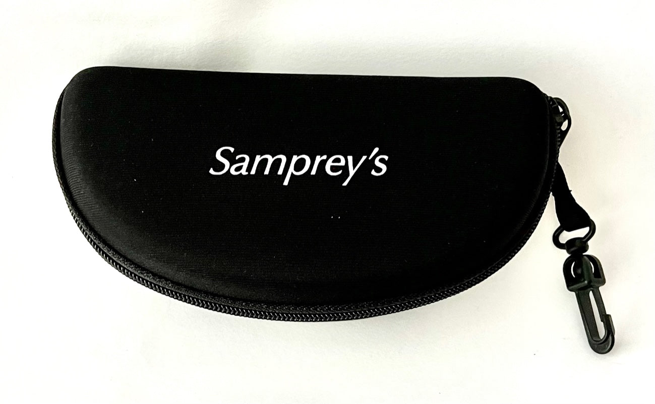 Samprey`s Hartschalen Brillenetui mit Karabiner