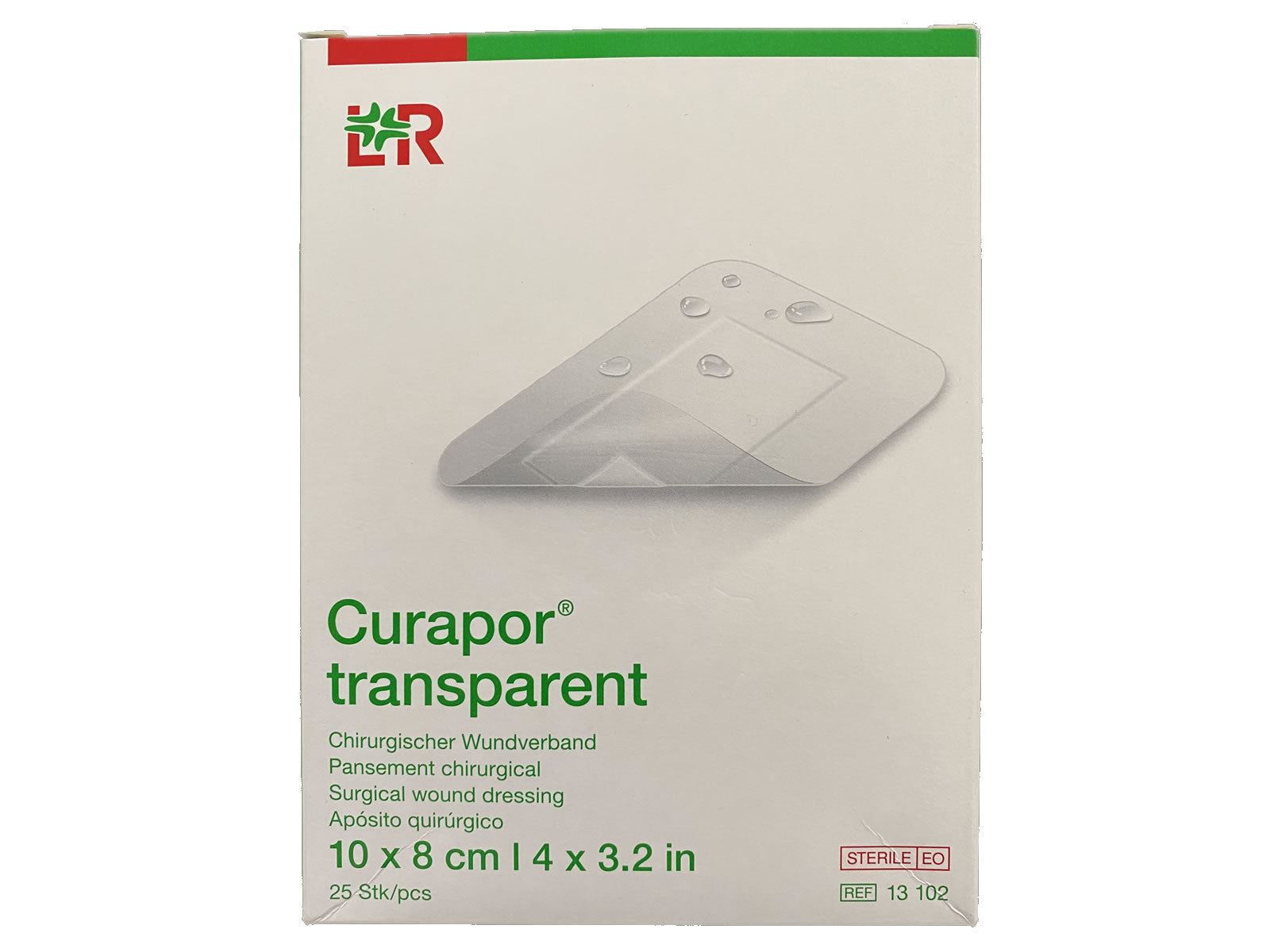 Curapor Wundverband steril 10 x 8 cm (25 Stück) - Lohmann & Rauscher REF 13102