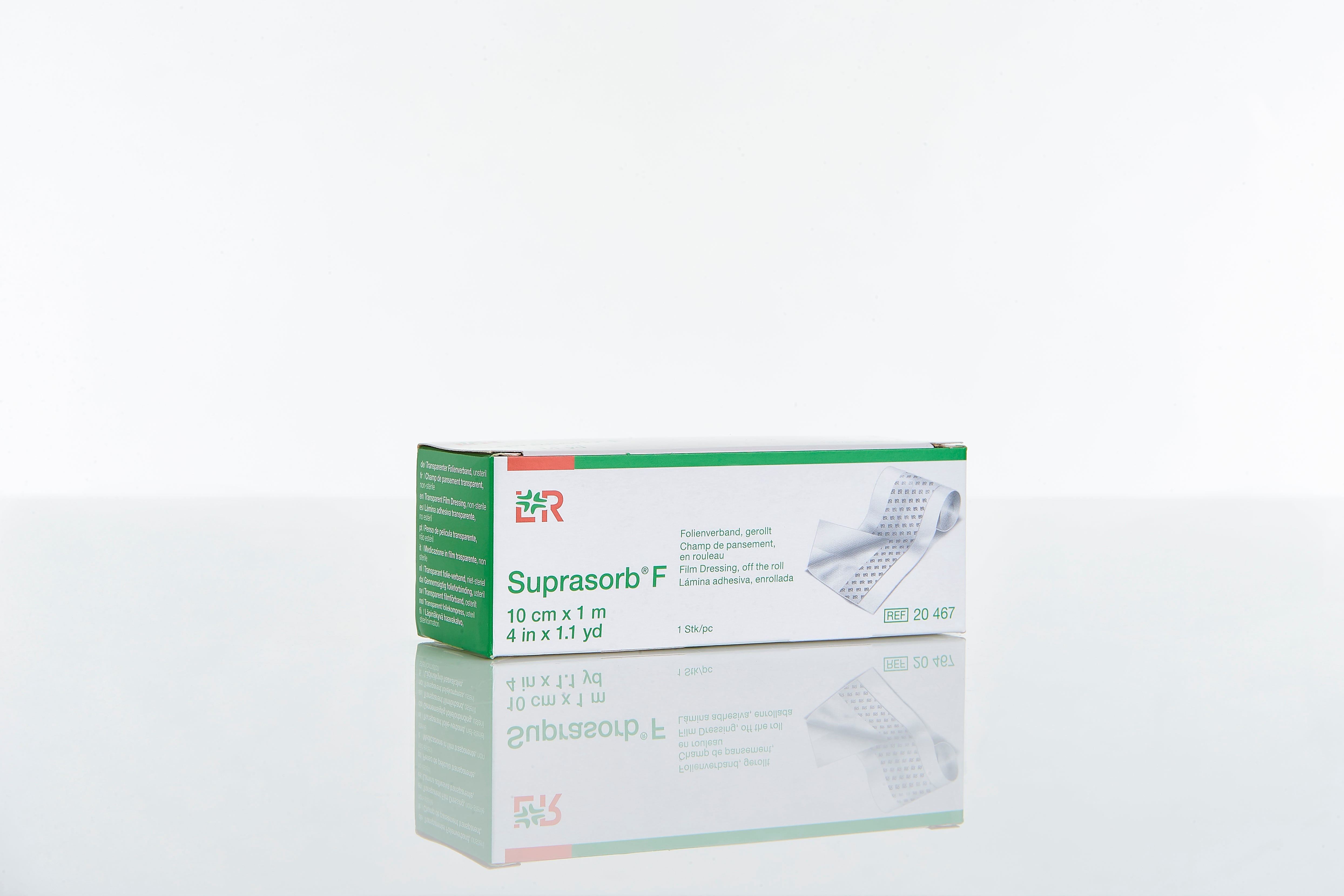 Suprasorb F Folienverband 10 cm x 1 m Wundverband (1 Stück) - Lohmann & Rauscher REF 20467