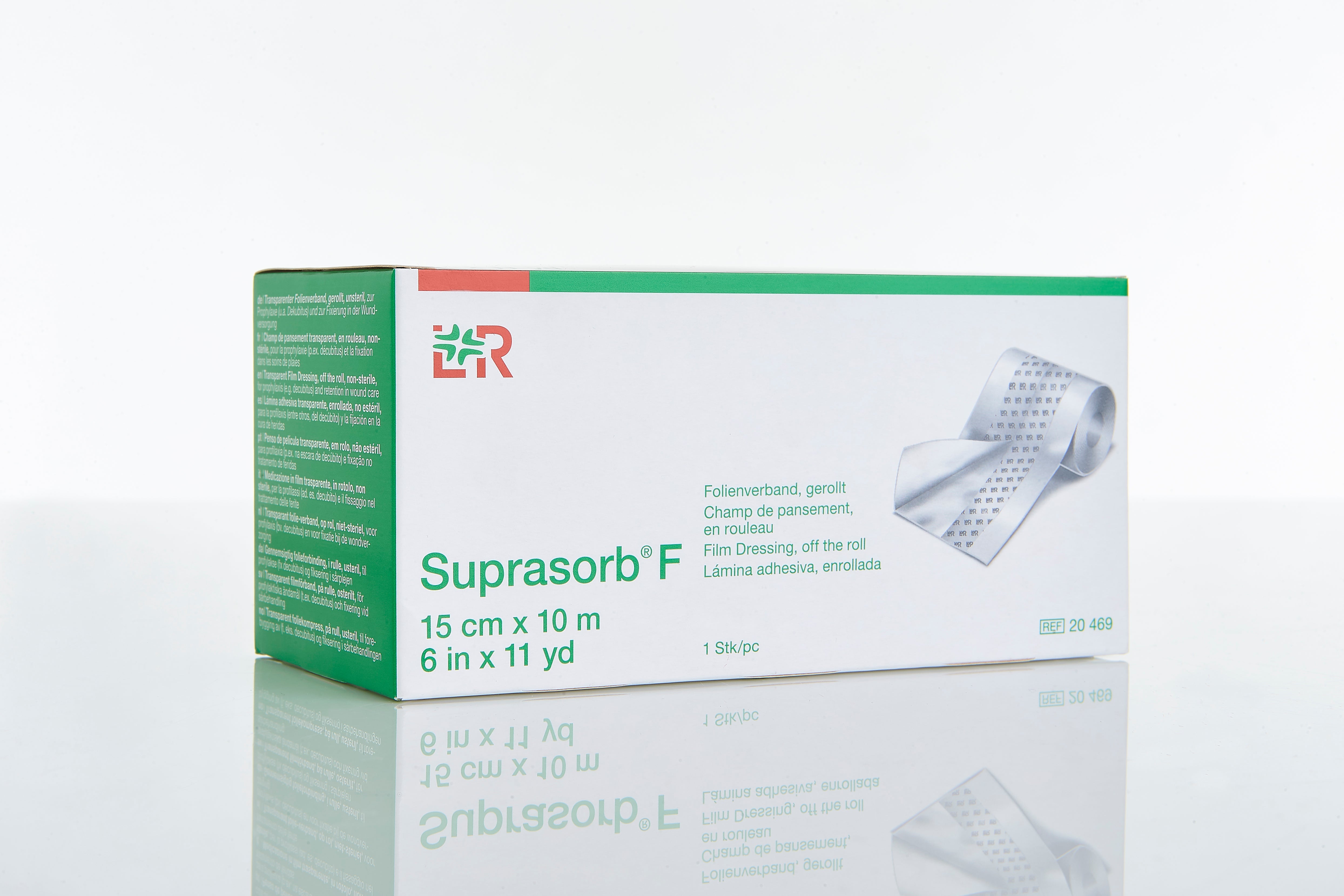 Suprasorb F Folienverband 15 cm x 10 m Wundverband (1 Stück) - Lohmann & Rauscher REF 20469