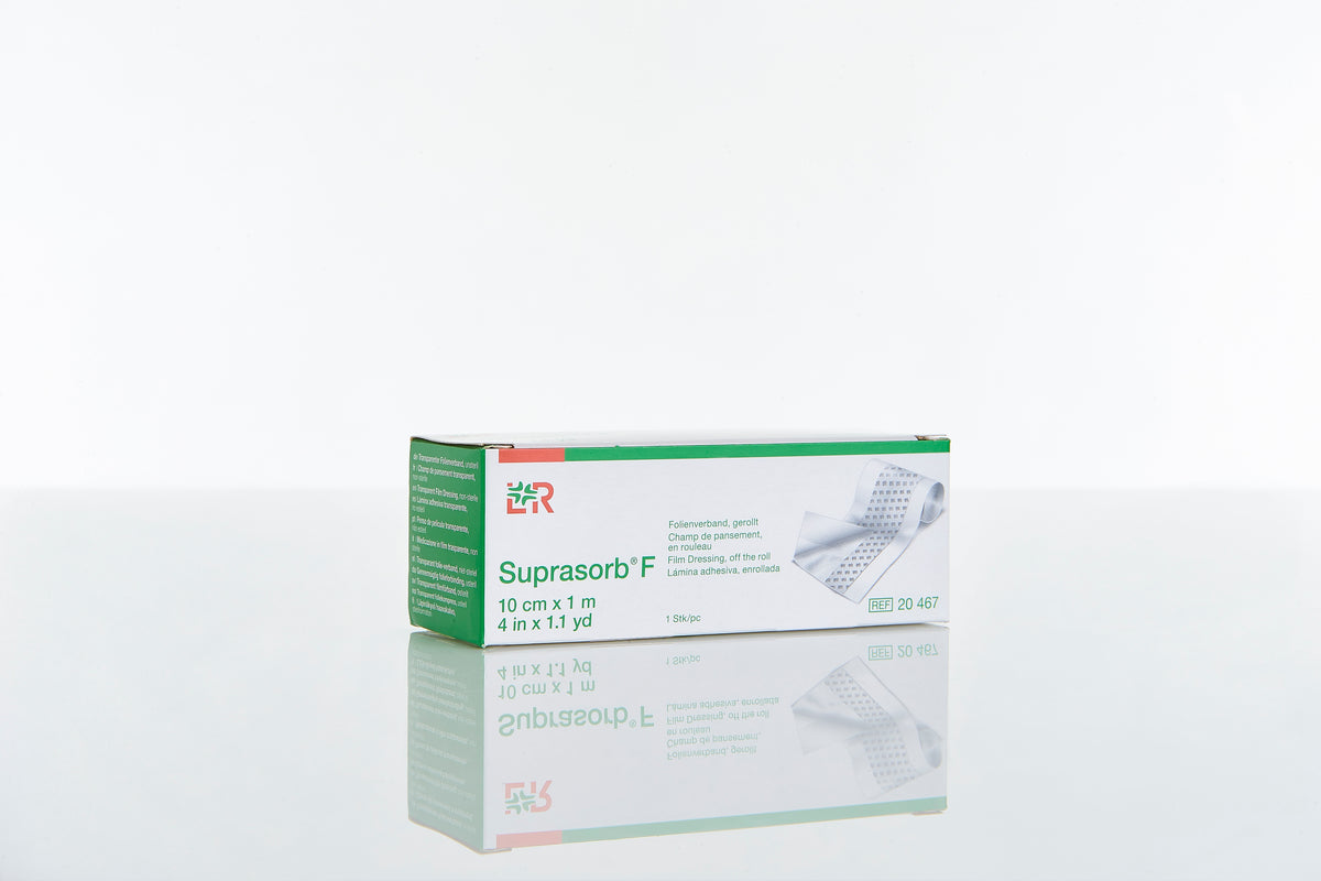 Suprasorb F Folienverband 10 cm x 1 m  Wundverband (1 Stück) - Lohmann & Rauscher REF 20467