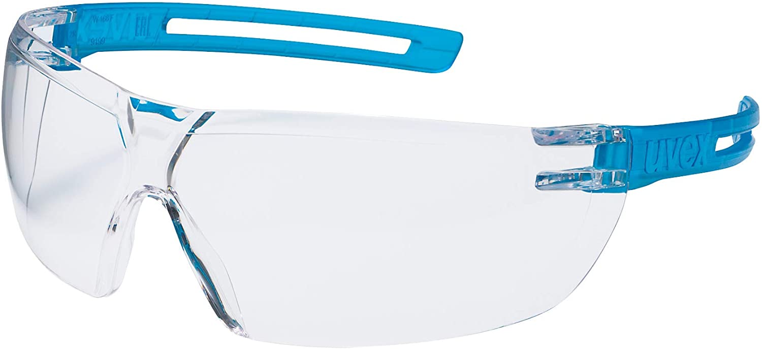 Uvex x-fit Schutzbrille 9199265 (1 Stück / blau transluzent) - Uvex REF 9199265